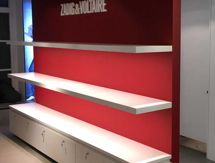 JR Agencements - ZADIG et VOLTAIRE